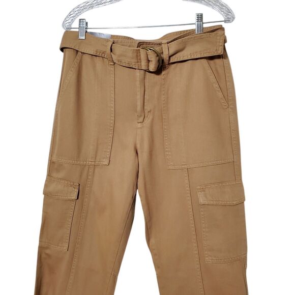 Banana Republic Tan Cropped Pants - Picture 2 of 9